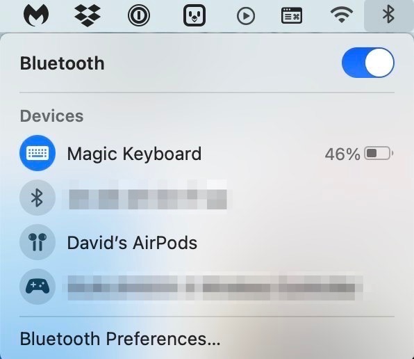 mac bluetooth keyboard and mouse not working after restart